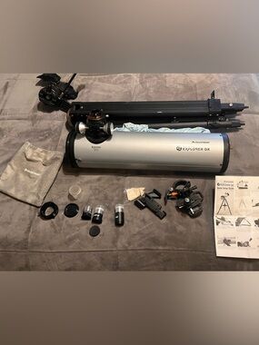 Celestron Explorer DX Silver Reflector Telescope with Accessories